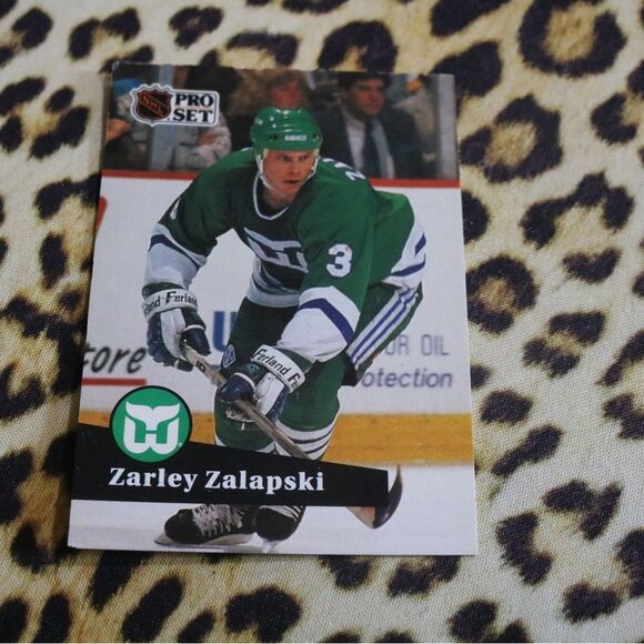 Zarley Zalapski #91 Hockey Card - Picture 1 of 2